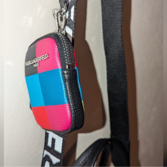 NWT - Karl Lagerfeld Paris Maybelle Satchel. - Picture 7 of 11